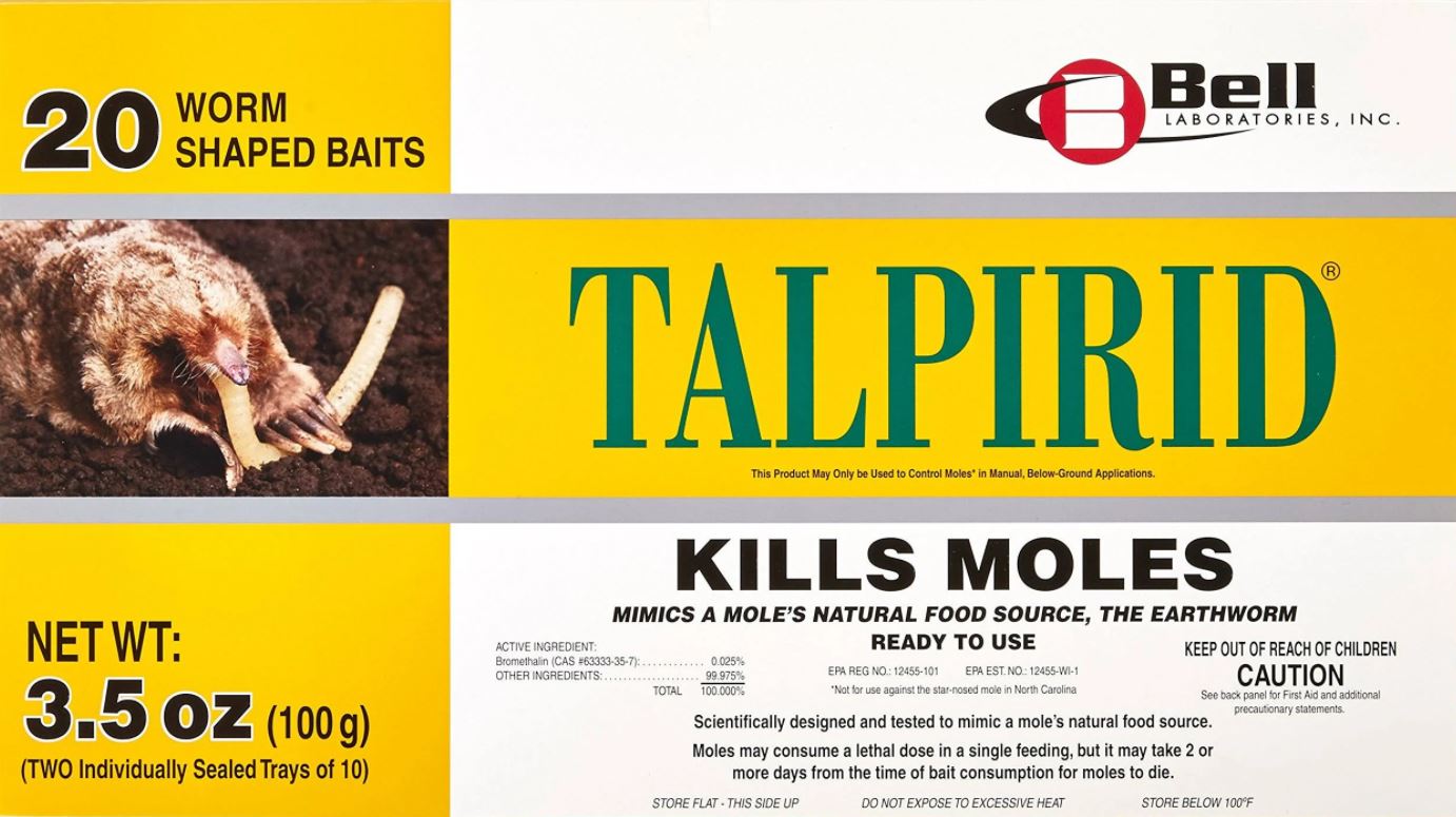 Motomco Mole Killer-Worm [4 Trays of 2 Worms + 4 FREE WORMS!]