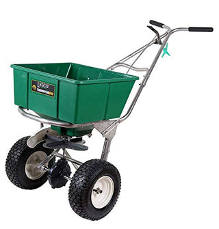 LESCO Stainless Steel Spreader - 80 Pound Capacity