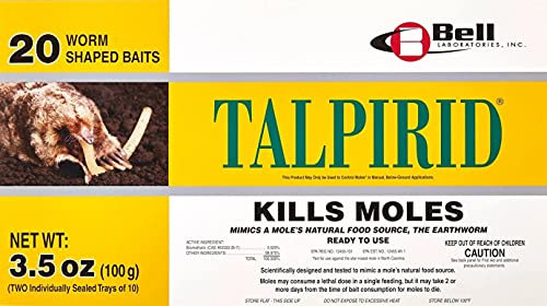 Talpirid - Kills Moles - 20 Worms