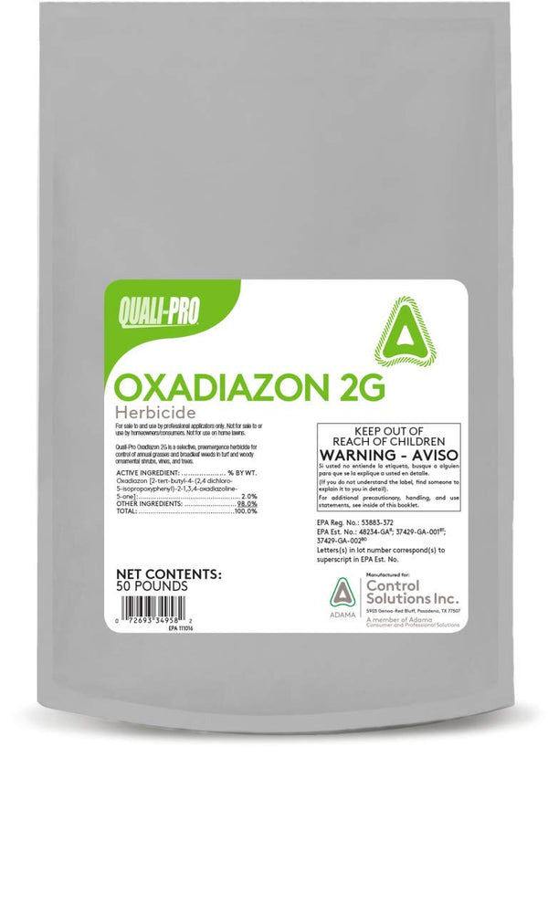 Oxadiazon 2G Granular Pre-Emergent Herbicide- 50 Pound