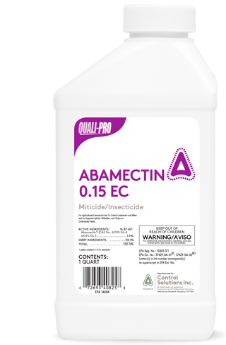 Abamectin 0.15 EC Miticide/Insecticide