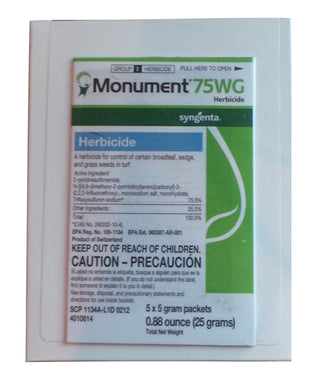 Monument 75WG Herbicide - 25 Grams
